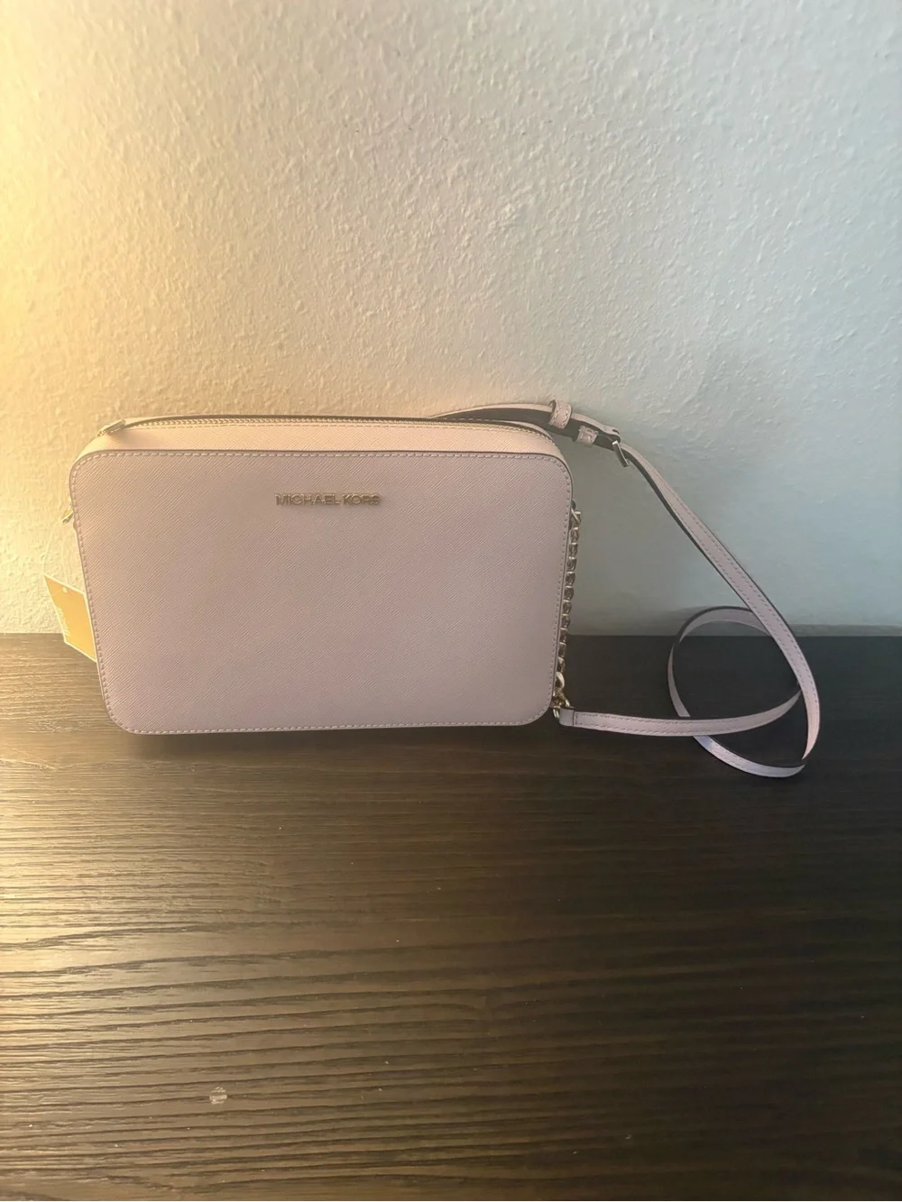 NEW AUTHENTIC Michael Kors Pale Pink Crossbody Handbag
